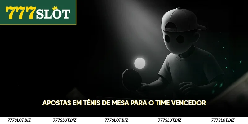 Apostas em tênis de mesa para o time vencedor