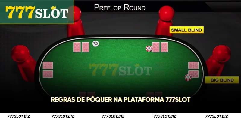 Regras de pôquer na plataforma 777Slot